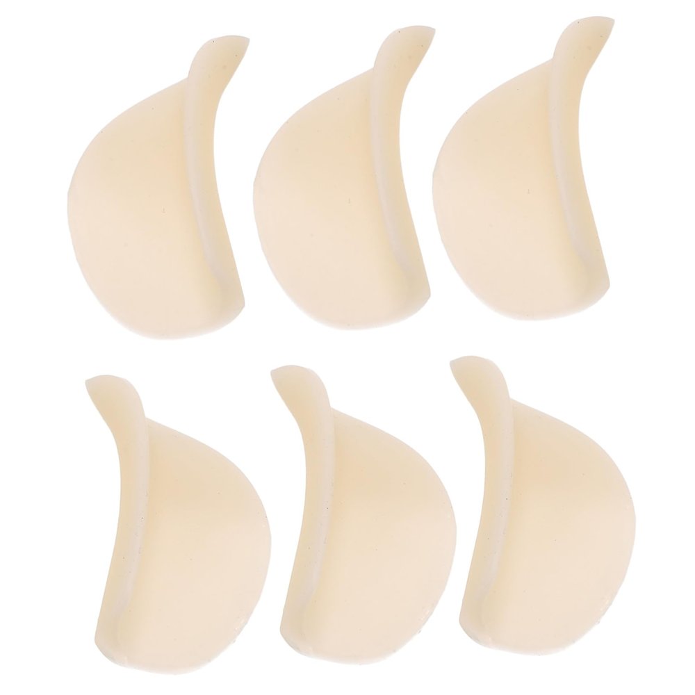STOBAZA Ear Shape Correction Tape 3 Pairs Self-Adhesive Khaki Silicone Ear Cartilage Support Patches with 5d Contour Design for Cosplay Makeup