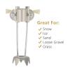 Xixian Cane Ice Grip Attachment for Winter Walking Nonslip Steel Tip, Easy Install view 3