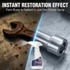 2026 New Highly Concentrated Steel Rust Remover, Rust Remover Spray, Multi-Functional Quick-Acting Rust Removal Spray for Metal, Tools, Cars, Chains(2 PC) view 3