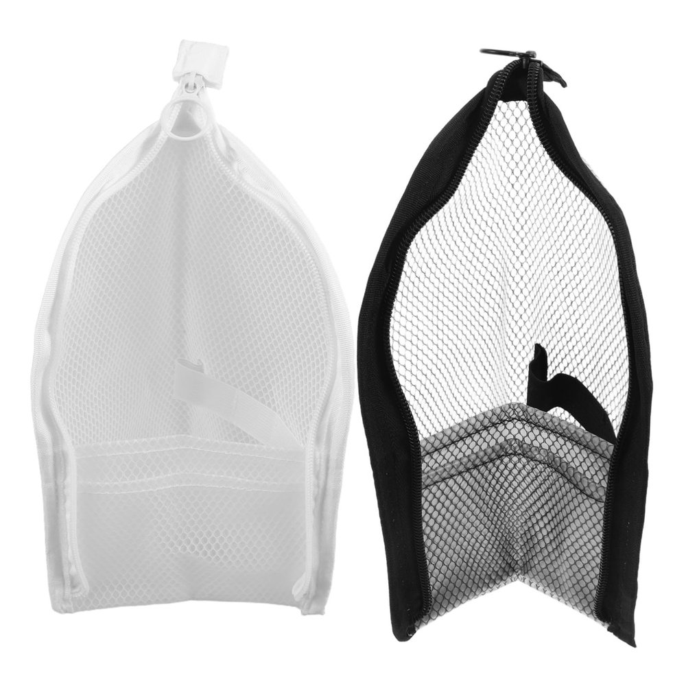 Garneck 2pcs Travel Toothbrush and Toothpaste Bag Set with Multi-pockets and Efficient Divider System, Userfriendly Portable Polyester Toiletry Bags for Vacation and Travel