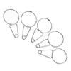BUTIFULSIC 5pcs Metal Acupressure Ear Clips for Precise Acupoint Targeting and Restful Sleep, Silver Ear Acupoint Therapy Clips for Daily Acupressure Therapy at Home view 1