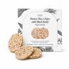 WELLINUS Korean Crispy Brown Rice Chips with Black Barley, Oven-Baked Rice Snack, Light & Crunchy Whole Grain Snack, 90g / 3.18 oz view 1