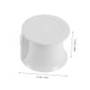 Wakauto 50pcs Flip Toothpaste Caps Impact-Resistant Pp Material and Sleek Modern Design, White Plastic Toothpaste Tube Replacement Lids for Travel and Shared Households, Easy to Use Flip view 2