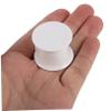 Wakauto 50pcs Flip Toothpaste Caps Impact-Resistant Pp Material and Sleek Modern Design, White Plastic Toothpaste Tube Replacement Lids for Travel and Shared Households, Easy to Use Flip view 4