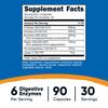 Nutricost Proteolytic Enzymes (6 Digestive Enzymes) 90 Capsules view 2