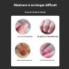 Professional Nails Cutter Beveled Stainless Steel Edges Anti Scatter Technology Ergonomic Grip for Thick Anti Splash Cutter view 3