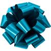 PMU 50Pcs Pom-Pom Pull-Apart - Pull Out Bows for Wedding, Birthdays & Anniversaries - Ribbon Bows for Flowers & Basket Decoration - Large Bow for Gift Wrapping - Turquoise 5 Inch 20 Loops view 1