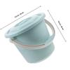 JOYOFREELY Portable Chamber Pot with Lid for Adults and Disabled People, 8l Plastic Urinal with Non-Slip Base and Brush, Stable Design for Home and Hospital Use Random Color view 2
