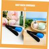 ibasenice 2pcs Foldable Lotion Applicator for Back with Sponge Brush, Easy Back Coverage Tool for Sunscreen and Cream, Plastic Body Applicator for Shoulders and Legs, for Beach Trips view 3