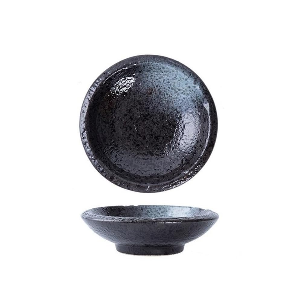 Sauce Dish Ceramic Soy Sauce Dish, Dipping Plates, Small Serving Bowls for Side Dishes, Condiments