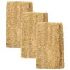 ibasenice Natural Loofah Sponges Loofah Pads 3pcs Strongly Water Absorbing Easy to Store Khaki for Dishes Kitchen Dishwashing Scrubber for Everyday Cleaning view 1