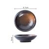 Sauce Dish Dipping Bowls Ceramic Dish for Condiment Sauce Kitchen Dessert Salad Perfect for Snacks BBQ view 2