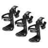 CONGARTENO Detachable Walker Cup Holder 3pcs for Wheelchair and Mobility Walker, Adjustable Drink Bottle Attachment for Stroller and Outdoor Use view 1