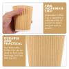 BELLIFFY Double Wall Disposable Paper Cups 50pcs 8oz Heat-resistant Hot Beverage Cups for Coffee Tea Party Use with Corrugated Sleeve view 3