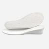 CAXUSD Heightening Shock-Absorbing Insoles 1 Pair White 43-44 Elastic Breathable Sweat Absorption Sports Shoe Pads for Basketball and Athletic Footwear view 3