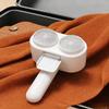 2 in 1 Lint Remover, USB Rechargeable Electric Fabric Shaver, Portable Sweater Defuzzer with Large Dust Bin for Clothes Couch Blanket Fabric Care view 3