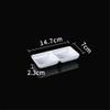 Sauce Dish White Dipping Saucer Soy Vinegar Kitchen Seasoning Dish Scallion Garlic Plate for Restaurant view 2