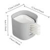 Sauce Dish 1 set Dipping dish Household Seasoning dry BBQ Vinegar Dish Kitchen supplies view 2