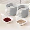 Sauce Dish 1 set Dipping dish Household Seasoning dry BBQ Vinegar Dish Kitchen supplies view 3