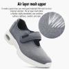 Mertmliy Extra Wide Diabetic Shoes Women Men, Hallux Valgus Shoes Adjustable Orthopedic Medical Shoe Non Slip Easy Slip Walking Sneakers for Elderly Arthritis Edema Swollen Feet Thumb Valgus,Black,8 view 3