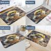 Chicken Chick Bathroom Mats Diatomaceous Earth Bath Mat Multi-Use Non Slip Floor Mats Super Absorbent Shower Mats Bathroom Rugs Diatom Mud Mat Quick-Drying Entryway Rug view 4