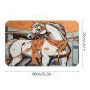 A Cartoon Horse Bathroom Mats Diatomaceous Earth Bath Mat Multi-Use Non Slip Floor Mats Super Absorbent Shower Mats Bathroom Rugs Diatom Mud Mat Quick-Drying Entryway Rug view 2