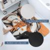 A Cartoon Horse Bathroom Mats Diatomaceous Earth Bath Mat Multi-Use Non Slip Floor Mats Super Absorbent Shower Mats Bathroom Rugs Diatom Mud Mat Quick-Drying Entryway Rug view 3