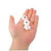 Operitacx 20pcs Walker Replacement Knobs for Rollator with Comfortable Grip and Anti-Slip Design, White Plastic and Copper Arm Adjustment Knobs for Seniors Mobility Walker Accessories view 4