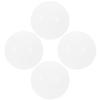 NineLife Basics Reusable Silicone Laundry Dryer Balls 4pcs, 4cm Diameter, Jacket Drying Tools and Leather Clothes, Wrinkle Reducing Softener Alternative for Home Laundry view 1
