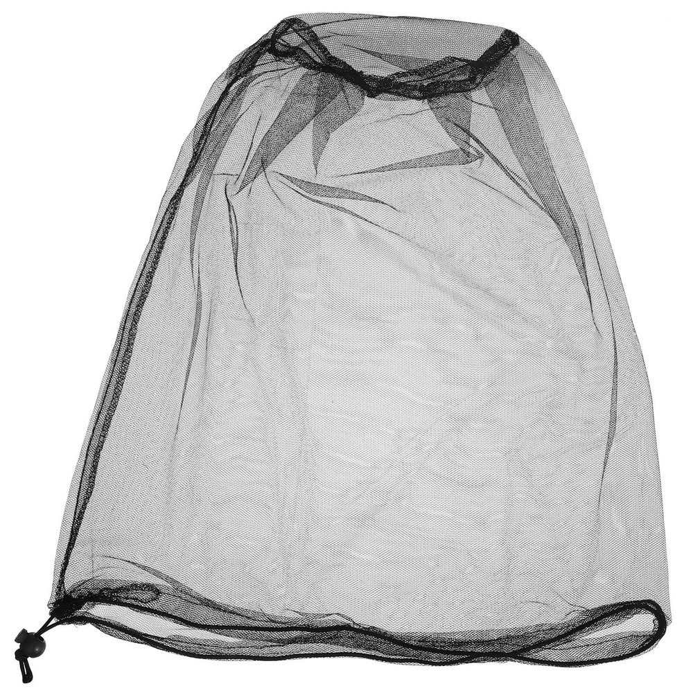 HEATSHAKING Breathable Nylon Mosquito Net Hat with Mesh Face Cover for Outdoor Work and Activities, Adjustable Head Net for Mosquito and Particle Protection, Promotes Airflow and Comfort