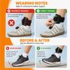TAMIDN Foot Drop Brace,AFO Drop Foot Brace with Upgraded Knob & Steel Wire, Longer Comfort Straps, Adjustable Soft Walking Brace for Shoes, Fits Left/Right Foot Men Women (1, Black) view 2