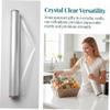 ibasenice 1 Roll Cellophane Wrap Sheets 1.4 Mil Thick Bopp Material Sturdy and Resilient Design for DIY Crafts and Small Bakery Basket Wrapping and Floral Presentation view 3