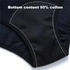 Leakproof Incontinence Underwear for Women - 3 Pack, Comfortable Pelvic Floor Support Panties for Seniors, Ideal for Postpartum and Everyday Use (Leopard*3pcs Medium) view 4