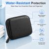 Travel Pill Organizer A8 Waterproof Pill Pouches with Binder 14 PCS L Size Clear Zipper Medicine Storage Bags with Labels Reusable Pill Holder Case for Vitamins Daily Use and Trips view 4