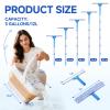 Window Cleaning Kit, 3 Gallon Foldable Bucket, 87 Inch Long Handle view 3