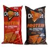 High Protein Tortilla Chips Variety Pack, 2-Pack (7 oz Bags) Baked Nacho Cheese and Sweet & Tangy BBQ Protein Corn Chips, 10g Protein Per Serving, Low Carb Crispy Fitness Snacks for Gym, Home, and Office (14 oz Total) view 1