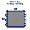 Positioning Bed Pad | Size: 40" x 48" | with 8 Reinforced Handles | Washable | Quick-Drying | for Lifting,Turning,Transfering Incontinence Patients | Reusable Non-Slip Nylon Fabric Pad | Made in USA view 2