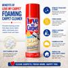 Foaming Carpet Cleaner Spray & Vacuum, 12 oz (Pack of 3) Deep Cleaning Foam for Carpets, Rugs & Upholstery Removes Dirt, Stains & Odors Fast-Drying Carpet Cleaning Formula view 3