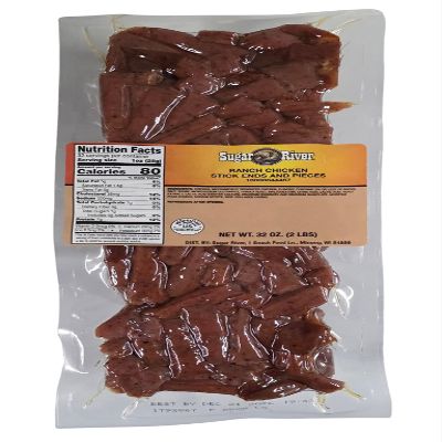 Sugar River Meat Snack Links Ends & Pieces 2 lbs (Ranch Chicken)