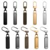 10 Pcs Zipper Pulls Replacement Universal Zippers Slider Handle Mend Kit Zipper Pull Replacement for Small Holes Detachable Zippers Pull Tab Replacements for Clothing Luggage Boots Purses view 1