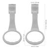 BESPORTBLE Baby Pull Up Rings for Playpen - 4Pcs Playpen Accessories Standing Walker for Infants - Baby Crib Pull Rings, Walking Assist Tools for Nursery Bed, Play Pen Hand Pull Rings view 4