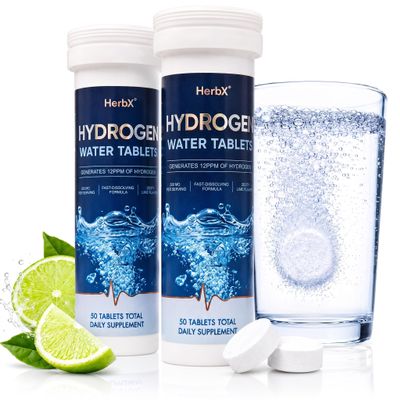Hydrogen Water Tablets, Molecular Hydrogen Supplement, 300 Tablets