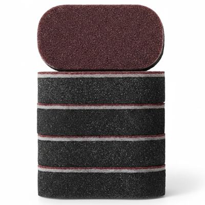 Neptuiby Scrubber Sponges, Kitchen Sponge, Double-Sided Emery & High-Density Sponge Thick Heavy-Duty Cleaning for Kitchen Pots Pans Rust & Grime Removal Home.