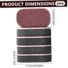 Neptuiby Scrubber Sponges, Kitchen Sponge, Double-Sided Emery & High-Density Sponge Thick Heavy-Duty Cleaning for Kitchen Pots Pans Rust & Grime Removal Home. view 3