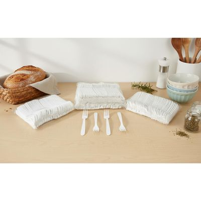 Heavy Weight PP Fork, 10 Sleeves of 100 Forks