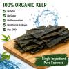 Premium Organic Dried Kombu Seaweed Value Pack (80g x 3 Bags, 240g / 8.5 oz) - Pre-Cut Whole Leaf Kelp for Authentic Japanese Dashi Broth, Vegan Miso Soup, Ramen & Hot Pot, No additives, Non-GMO view 3