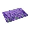 Purple Lavender Door Mat, Dirt Trapper Welcome Mat for Outdoor Indoor, Non-Slip Doormat Low Profile Entryway Rug Machine Washable Throw Rugs Absorbent Flannel Bath Mat 16 x 24 Inch view 3