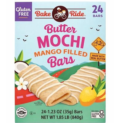Bake Ride Mango Butter Mochi Bar, 24 Count