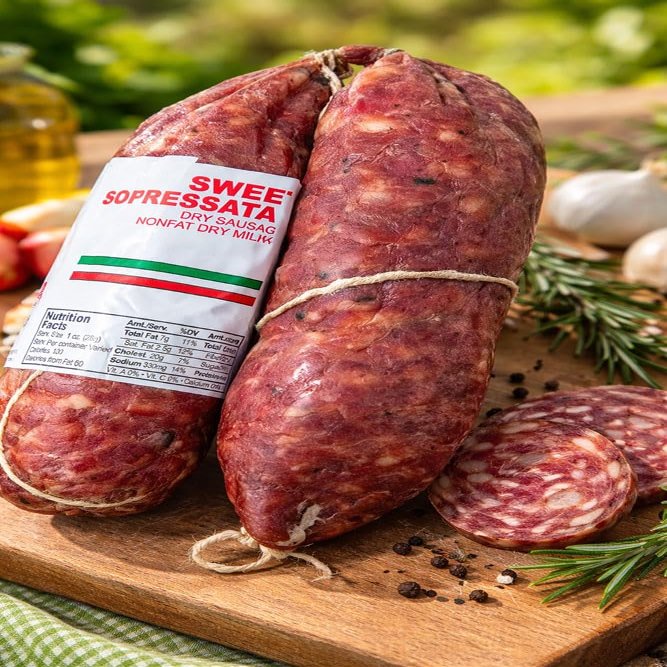 Alps 2 Pack, Sweet Italian Sopressata, Approximately 2 Lbs Total -Sweet