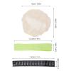 OUNONA 1 Set Sourdough Starter Jar Kit - 24oz Mason Jar Cloth Cover Reusable, Temperature Strip & Date Marked Feeding Band - Home Bread Baking Supplies for Fermentation view 2